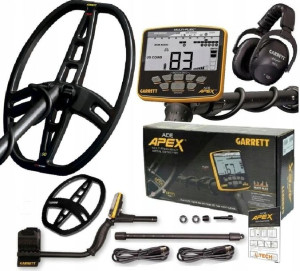 GARRETT Apex - CEWKA 8,5x11 DD Raider + Słuchawki