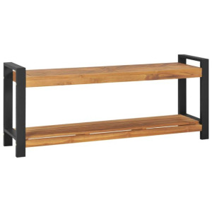 Ławka, 120 cm, lite drewno tekowe