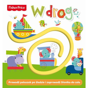 FISHER PRICE Książeczka W drogę