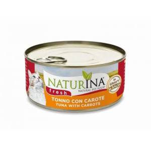 Naturina | Fresh | Puszka 70g - Tuńczyk z marchewką w sosie 70g