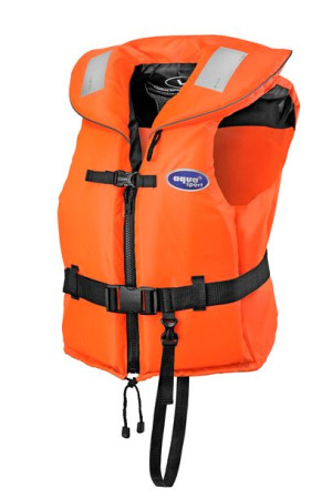 Kamizelka ratunkowa KAPOK 100N S 30-40 kg atest CE _____AQUA SPORT