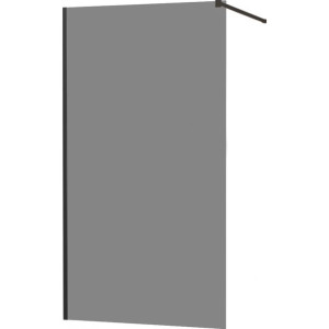 Mexen Kioto ścianka prysznicowa 70 x 200 cm, grafit 8 mm, czarny