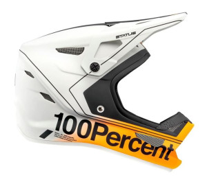 Kask full face 100% STATUS DH/BMX Helmet Carby Silver roz. S (55-56 cm)