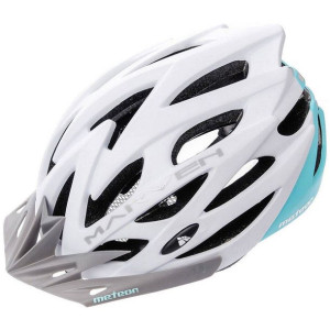 Kask Meteor Marven M 55-58cm Biało Miętowy