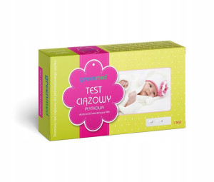 Płytkowy test ciążowy GREENMED 1 szt. SZYBKI TEST!