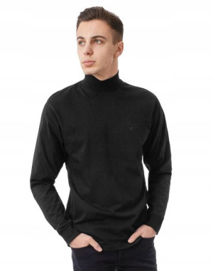 Elegancki Półgolf Sweter Męski Golf 1634-01 r XXL