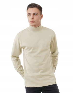 Półgolf męski cienki sweter golf ADAM r XL beżowy