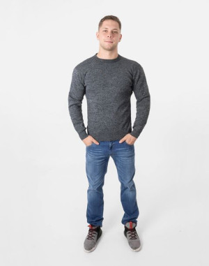 Sweter Męski Klasyczny Swetry Męskie 2301-01 r 3XL