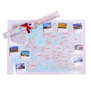 Mapa Zdrapka Dla Dwojga - Ulepszona Zdrapka