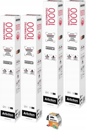 MULTIPROTEC 1000 ogrzewanie podłogowe 32m2 +1taśma