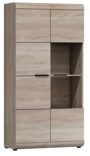 Witryna niska 80cm SYSTEM RADEL sonoma-stirling