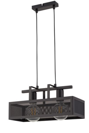 Lampa Zwis ALBERT 2 Czarny Sigma 32175 Nowoczesna Czarna Lampa