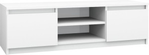 Szafka Stolik Rtv Pod Tv 120cm Komoda Biały