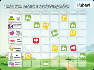 Tablica Magnetyczna, Mata Motywacyjna Dla Dzieci Bajkowa Kraina