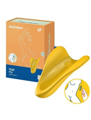 stymulator-high fly finger vibrator ( yellow )