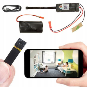 Mini Ukryta Kamera Kamerka Szpiegowska Wifi Na Telefon Do Smartfona 1080p