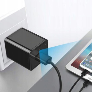 Ładowarka Usb Z Wbudowaną Kamerką Szpiegowską 1080