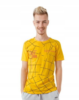 Koszulka Podkoszulek Męski T-shirt Top KM09-17 r L