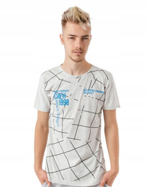 Koszulka Podkoszulek Męski T-shirt Top KM09-13 r L