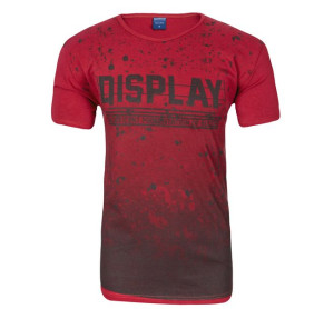 Koszulka Podkoszulek T-shirt Męski KP04 XXL czerwona
