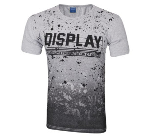 Koszulka Podkoszulek T-shirt Męski KP04 L melanż