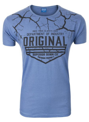 Koszulka Podkoszulek T-shirt Męski 309 r L jeans