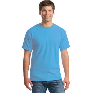 Koszulka Podkoszulek Tshirt Męski 745 3XL błękitna