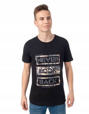 Koszulka Podkoszulek Tshirt Męski Shirt KM18-4 r L