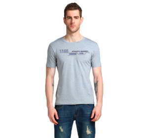 Koszulka Podkoszulek Tshirt Męski TM03 5XL melanż
