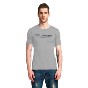 Koszulka Podkoszulek Tshirt Męski TM03 3XL popiel