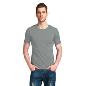 Podkoszulek Koszulka Tshirt Męski TM01 4XL stalowy