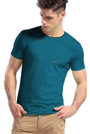 T-shirt Koszulka Koszulki Męskie 327 r 3XL morski