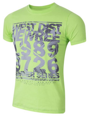 T-shirt Koszulka Koszulki Męskie KM05 XXL seledyn