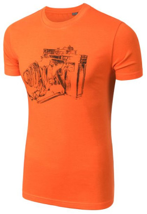 T-shirt Koszulka Męska Koszulki 61001 pomarańcz L