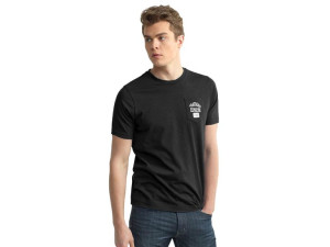 T-shirt Koszulka Męska Koszulki 67306 czarny r 3XL
