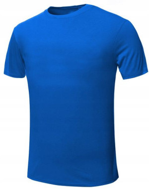 T-shirt Koszulka Podkoszulek Męski ALEK r M niebieski