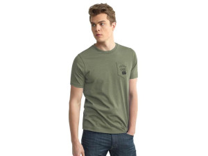 T-shirt Koszulka Męska Koszulki 67306 oliwka r 3XL
