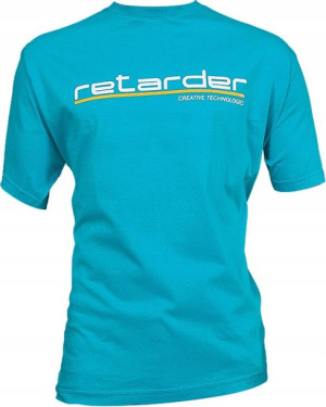 T-shirt Koszulka Podkoszulek Męski Retar 4XL błękit