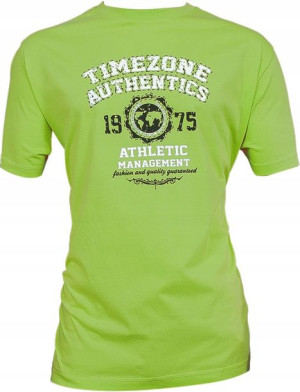 T-shirt Koszulka Podkoszulek Męski TimeZ 5XL seledyn