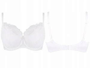 Biustonosz na duży biust Romantica 01 Poupee Marilyn 70F OFF WHITE