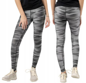 Leginsy Sportowe Getry Damskie RENNOX 010 XS szary