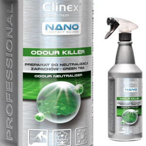 Odświeżacz powietrza do neutralizacji zapachów CLINEX Nano Protect Silver O