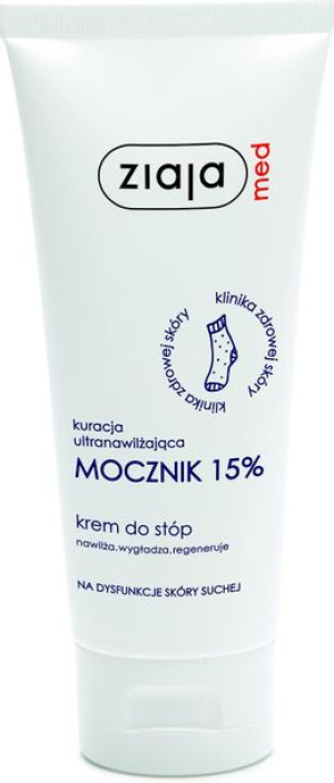 ZIAJA MED MOCZNIK 15% Krem do stóp 100ml