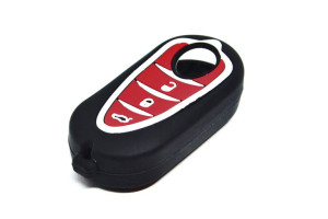 Etui silikonowe na kluczyk ALFA ROMEO Czarne