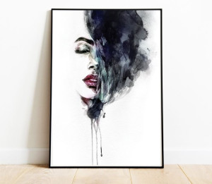 Plakat Nowoczesny Kobieta 03 A3