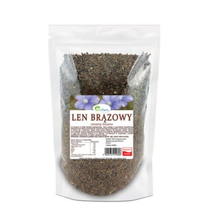 Len brązowy nasiona (siemię lniane) 500g