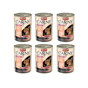 Pakiet Animonda Carny Wołowina, Cielęcina, Kurczak Kitten 6 x 400 g
