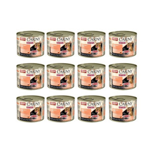 Pakiet Animonda Carny Wołowina, Cielęcina, Kurczak Kitten 12 x 200 g