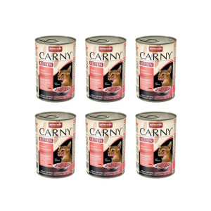 Pakiet Animonda Carny Wołowina z Sercami Indyczymi Kitten 6 x 400 g