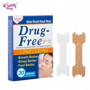 Plastry na nos na chrapanie, lepsze oddychanie